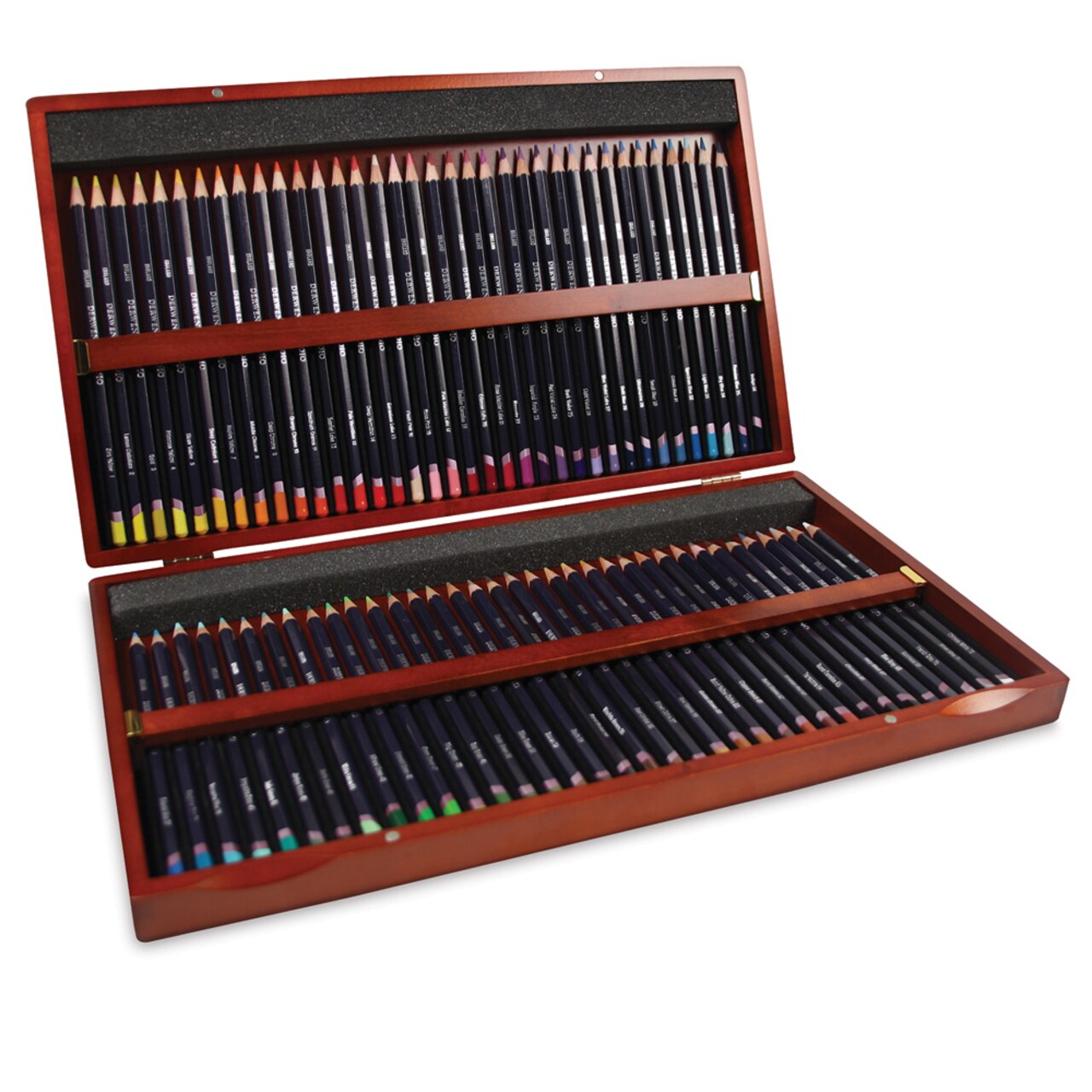Derwent Studio Colored Pencil Set - Assorted Colors, Wood Box, Set of 72